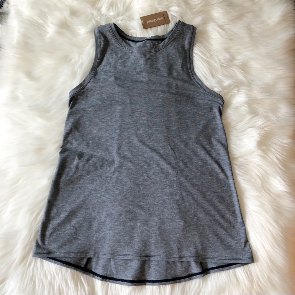SOLD! NWT Patagonia Glorya Tank Top Navy M - Picture 3 of 8